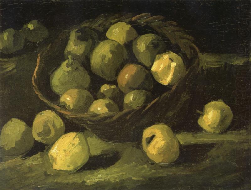 Vincent Van Gogh Still life with Basket of Apples (nn04) china oil painting image